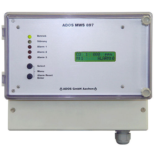 气体检测控制中心 / 多通路 - MWS 897 - ADOS GmbH, Mess- und Regeltechnik
