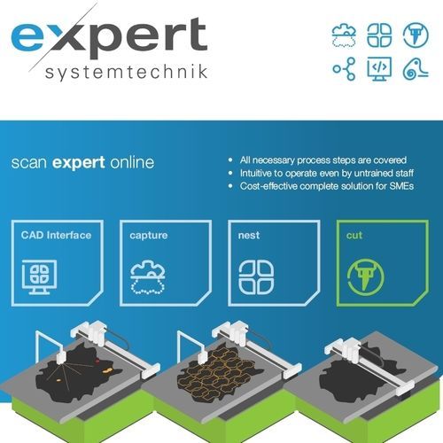 切割软件模块 - scan expert online - Expert Systemtechnik GmbH - 用于切割机 / 基于网络