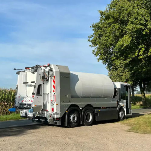 从后部装载生活垃圾收集车 - ROTOPRESS  - FAUN Umwelttechnik GmbH & Co. KG - 电动 / 滚筒