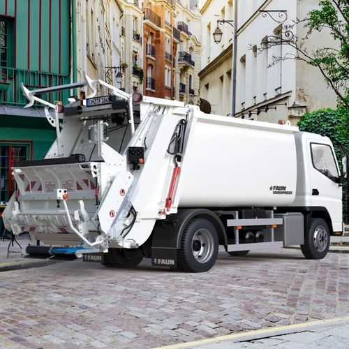 从后部装载生活垃圾收集车 - VARIOPRESS COMPACT - FAUN Umwelttechnik GmbH & Co. KG - 柴油 / 电动 / 带夯实机