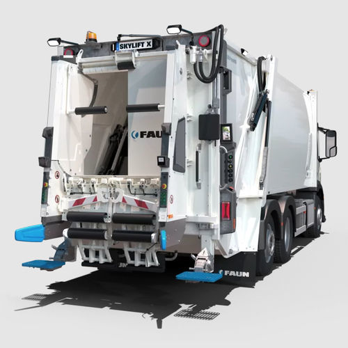 液压油桶提升机 - SKYLIFT X - FAUN Umwelttechnik GmbH & Co. KG - 自动 / 机械 / 除尘