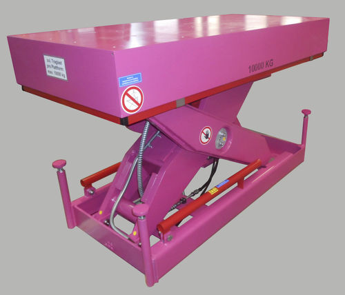 剪叉式升降平台 - A-11.25501 - Büter Hebetechnik GmbH - 液压 / 固定
