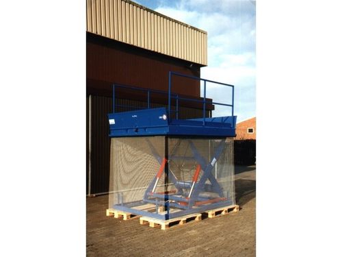 剪叉式升降平台 - V 40-20 - Büter Hebetechnik GmbH - 电动 / 固定 / 装载码头