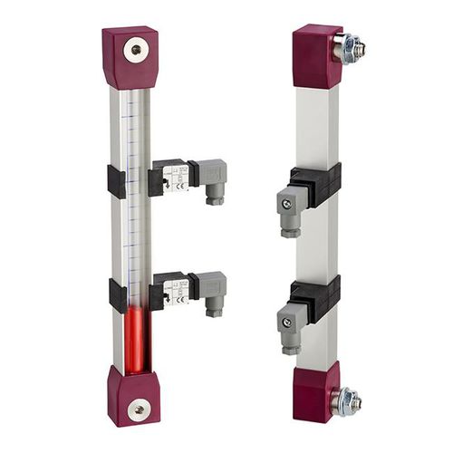 液体液位计 - LV/E-S series - Fratelli Giacomello - 视觉 / 罐用 / 集成位移传感器