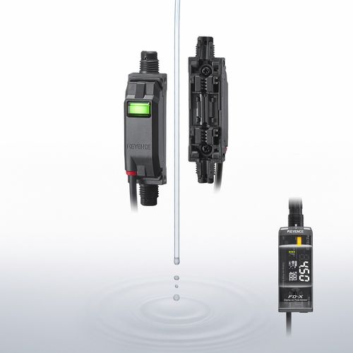 外夹式流量传感器 - FD-X series - KEYENCE/基恩士 - 超声波 / 体积 / 用于水
