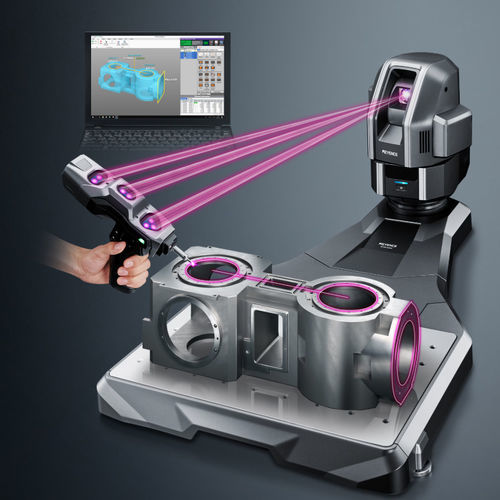 便携式三坐标测量仪 - XM - KEYENCE - 手动 / 用于大型物品 / 小型物件