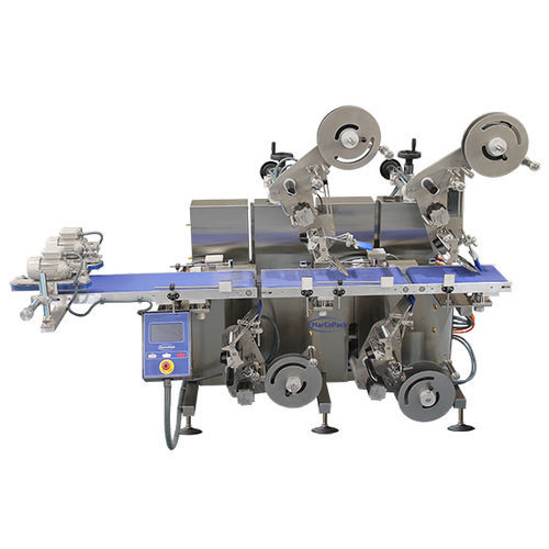 自动贴标机 - MCP 600T 4C - MARCOPACK - 瓶子 / 用于包装 / 用于化学品