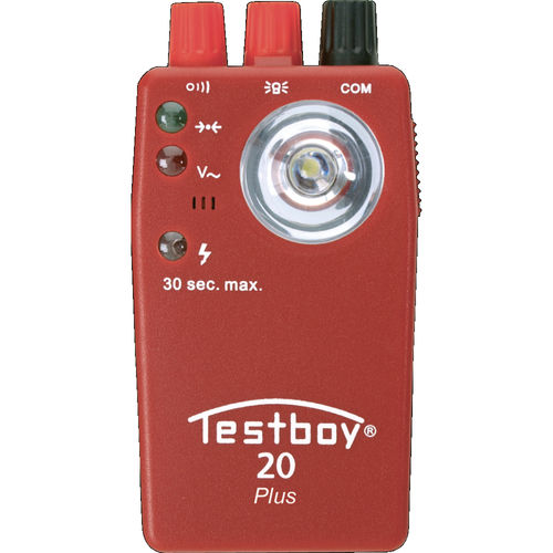 连续性测试仪 - TESTBOY 20 Plus - Testboy - 电缆连接 / 手持式 / 非接触式