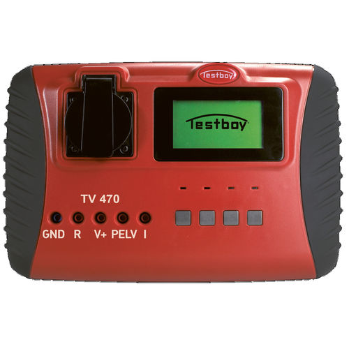 电力安全测试仪 - TESTBOY TV 470 - Testboy - PAT / 手持式 / 带LCD屏幕