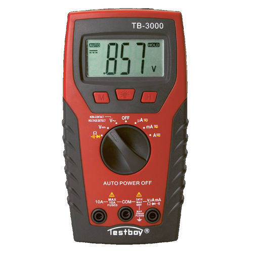 数字万用表 - TESTBOY 3000 - Testboy - 手持式 / 600 V / 10 A