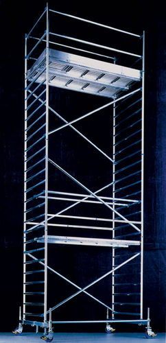 移动式脚手架塔 - 1.20 x 2.90 m | MA 14 series - Mauderer Alutechnik - 外墙 / 模块化