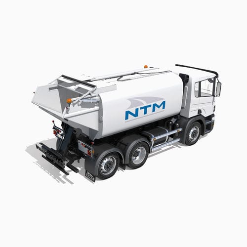 从后部装载生活垃圾收集车 - MAS - NTM - NÄRPES TRÄ & METALL