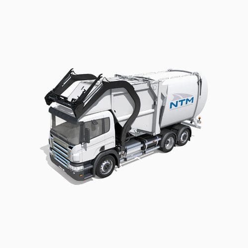 前端装载生活垃圾收集车 - FL-P - NTM - NÄRPES TRÄ & METALL