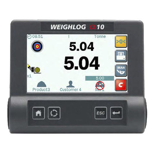 嵌入式称重系统 - Weighlog α10 - RDS Technology Ltd.
