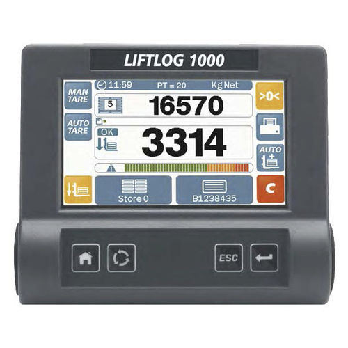 称重系统 - Liftlog 1000 - RDS Technology Ltd.