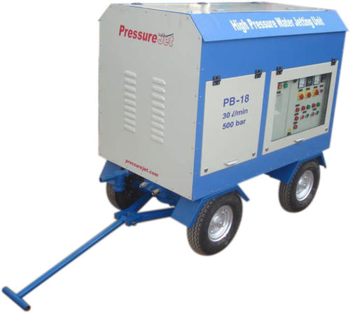 往复式泵 - 3600 psi - PressureJet Systems Pvt. Ltd. - 水 / 电动 / 工业