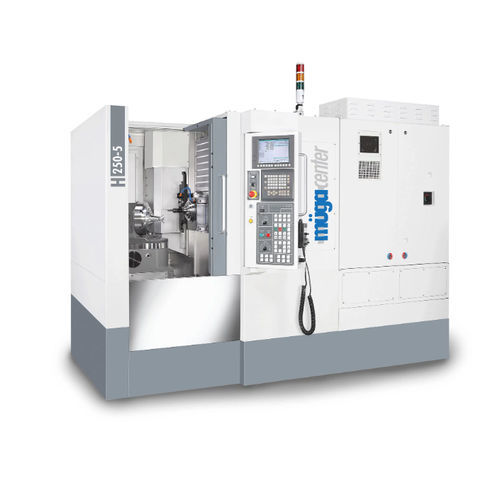5轴CNC加工中心 - H250-5 - Müga Werkzeugmaschinen GmbH - 卧式 / 36工具 / 紧凑型
