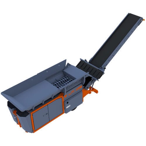 初级撕碎机 - EuRec S-750 - ARJES - Recycling Innovation - 双轴式 / 用于木材 / 纸质