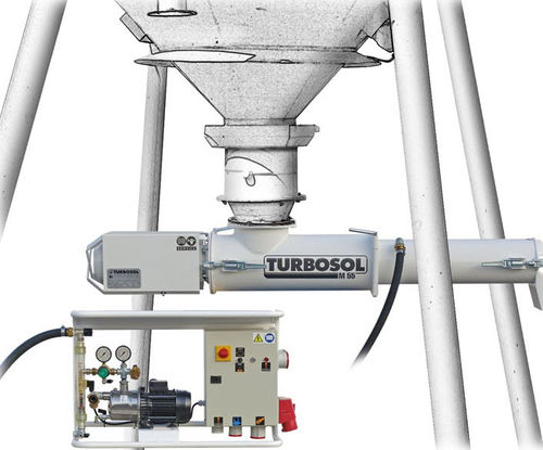 锥形螺旋混合机 - TURBOMIX M55 - TURBOSOL PRODUZIONE SRL - 连续 / 用于液体 / 混凝土