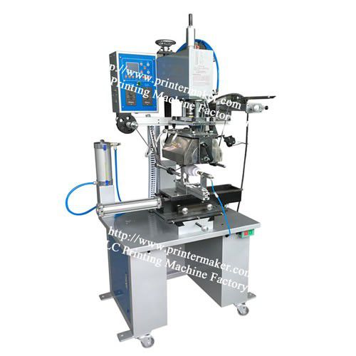 电控气动烫金机 - 2B - LC Printing Machine Factory Limited - 大面积印刷 / 自动进料 / 用于皮革