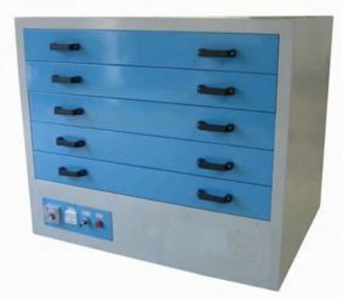 多屉式干燥柜 - M-1200G - LC Printing Machine Factory Limited - 金属 / 用于水平丝印框架 / 落地