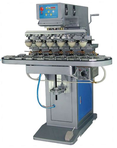 封闭式墨盒移印机 - M6-250C/18T - LC Printing Machine Factory Limited - 旋转