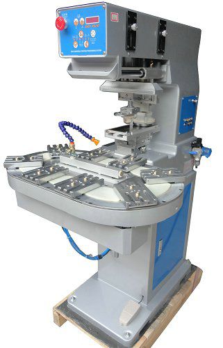 封闭式墨盒移印机 - P1-250C/8T - LC Printing Machine Factory Limited - 旋转