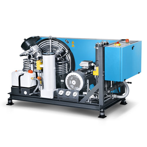 固定式压缩机 - KAP-H series - BAUER KOMPRESSOREN GmbH - 活塞 / 可呼吸空气 / 电动式