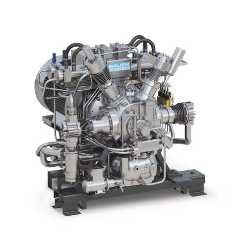 活塞增压机 - HTA 26 - BAUER KOMPRESSOREN GmbH - 氢 / 润滑 / 多级
