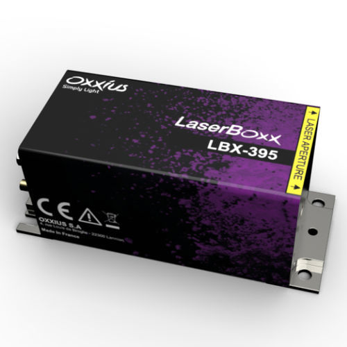 连续激光二极管 - LBX-395 - Oxxius - 脉冲 / 固态 / 可见光