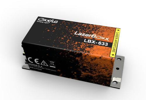 连续激光二极管 - LBX-633 - Oxxius - 固态 / 可见光 / 工业