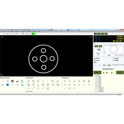 机械分析软件 - CMS 2000 - Electronica Mechatronic Systems (I) Pvt Ltd - 尺寸测量分析 / 计量学 / 用于复杂形状