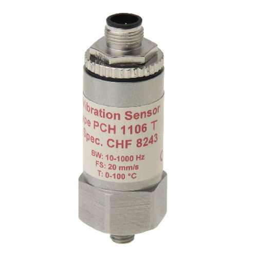 电子振动传感器 - PCH 1106 T  - PCH Engineering A/S - 用于监控机器 / 用于旋转机器 / 紧凑型
