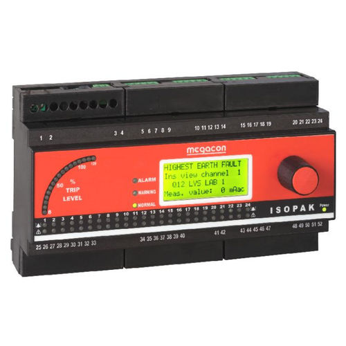 电压保护继电器 - ISOPAK1xx series - Meagacon AS - 绝缘 / DIN导轨 / 数字