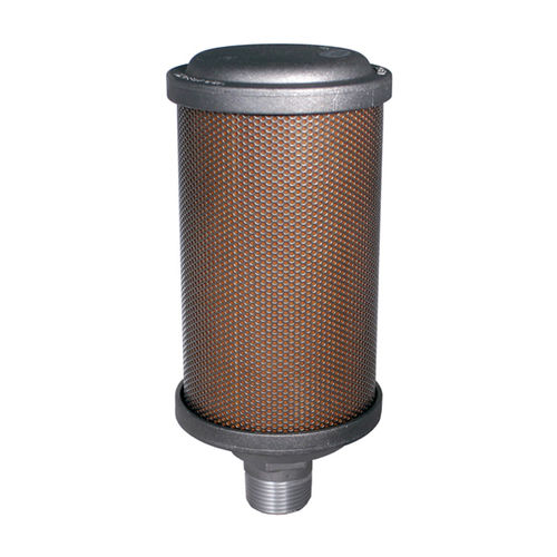 排气消声器 - S16 - SAF S.R.L. - 用于压缩机 / 气动马达 / 不锈钢