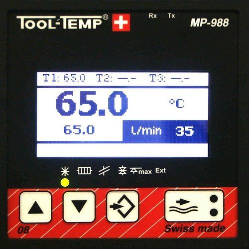 数字温控器 - MP-988 PROFIBUS - TOOL-TEMP FRANCE - 模拟 / 用于高温 / 供暖