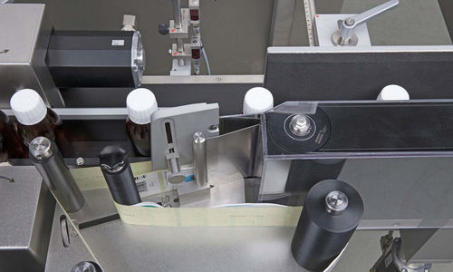PLC控制标签机 - ESF series - Bausch + Ströbel Maschinenfabrik Ilshofen GmbH+Co. KG - 瓶子 / 自粘标签 / 紧凑型