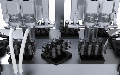 液体分配单元 - Bausch + Ströbel Maschinenfabrik Ilshofen GmbH+Co. KG - 大容量 / 无菌 / 高速