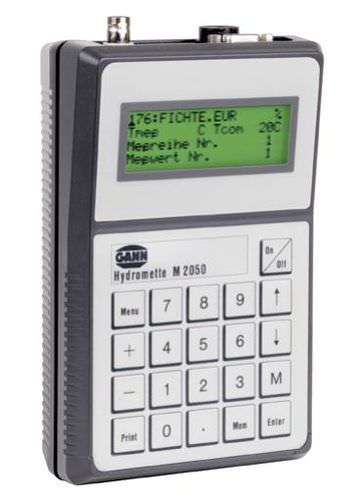 木材水分检测仪 - 4 - 100 %, -30 ... +170 °C | Hydromette M 2050 - GANN Mess- u. Regeltechnik GmbH - 带温度计