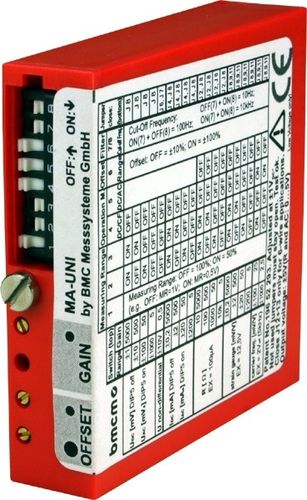 信号放大器 - MA-UNI - BMC Messsysteme GmbH - 电压 / 电流 / 测量