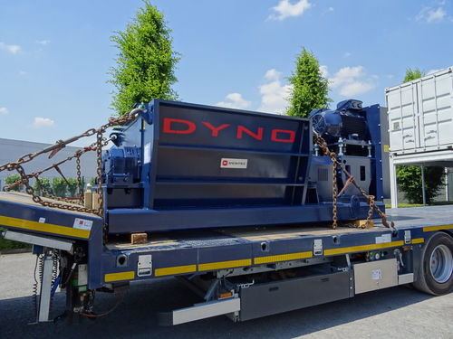 食品预粉碎机 - Dyno 5  - Rentec - 有机废料 / 转子式 / 卧式