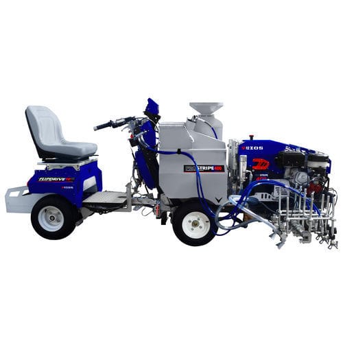 道路划线机 - PROSTRIPE 400 SP LINEMATIC Pressurized Bead System-FLIPDRIVE - VEZOS - 液压 / 自走式
