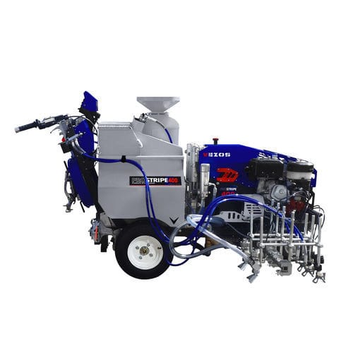 道路划线机 - PROSTRIPE 400 SP LINEMATIC DC - VEZOS - 自走式 / 液压