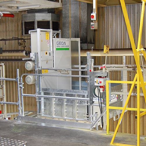 齿条式货运电梯 - 1200 ZM P - GEDA GmbH - 用于机械零配件
