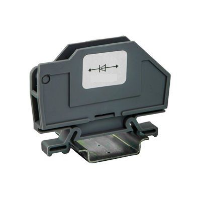 DIN导轨接线端子 - 43470-H - Morsettitalia - 螺钉连接 / 塑料 / 二极管