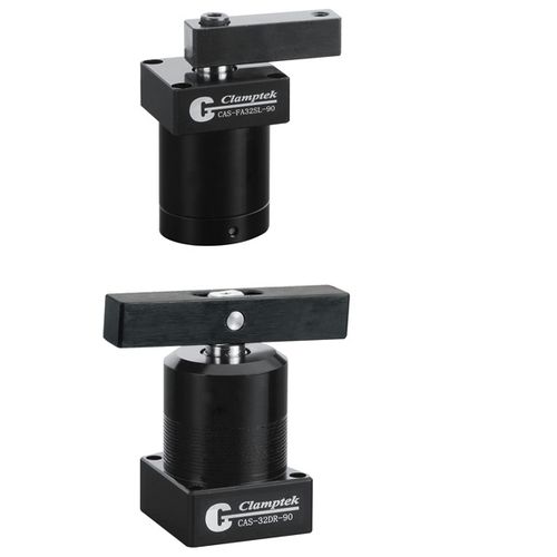 气动夹紧设备 - CAS series - Clamptek Enterprise CO., LTD. - 用于零件加工 / 旋转式