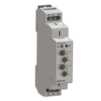 不对称时间继电器 - SIGMA ELEKTRIK - 顺序 / DIN导轨 / 泵用