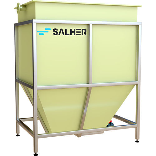 废水滗析器 - DE-LA series - Salher - 水处理应用 / 层式 / 卧式