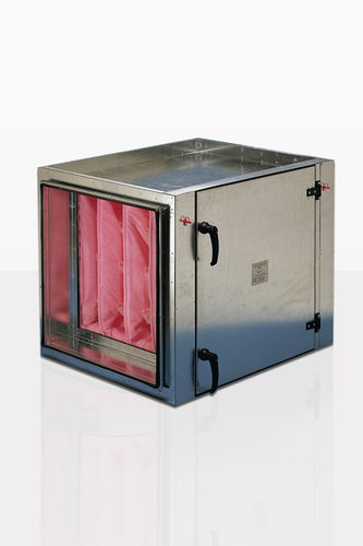 褶皱过滤箱 - GDM - MANN+HUMMEL Air Filtration - 用于空气 / 钢