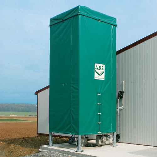 弹性筒仓 - Flexilo OUTDOOR - A.B.S. Silo- und Förderanlagen - 用于外部 / 布料